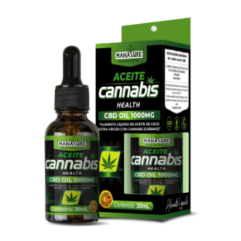 Aceite Cannabis Health CBD OIL 1000MG Gotero 30 ml